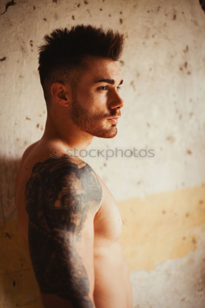 Similar – Image, Stock Photo Attractive guy Lifestyle