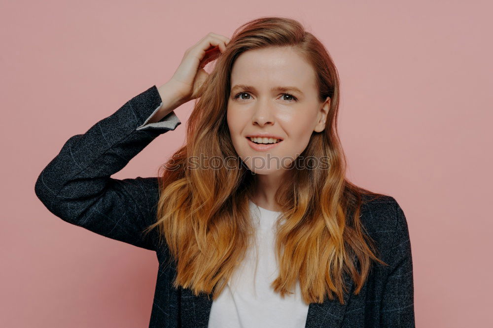 Similar – Image, Stock Photo . Feminine 1 Human being