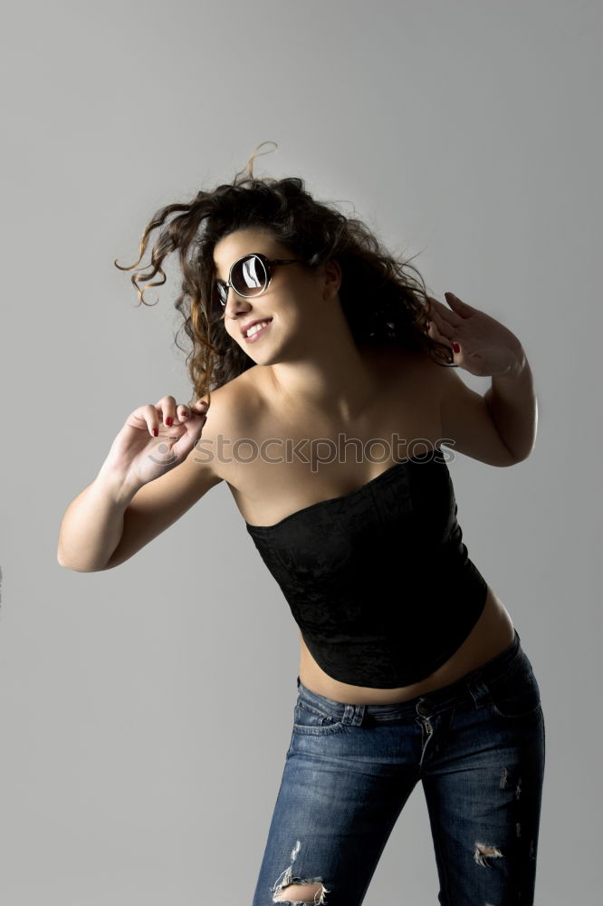 Similar – Image, Stock Photo Sensual woman posing in studio