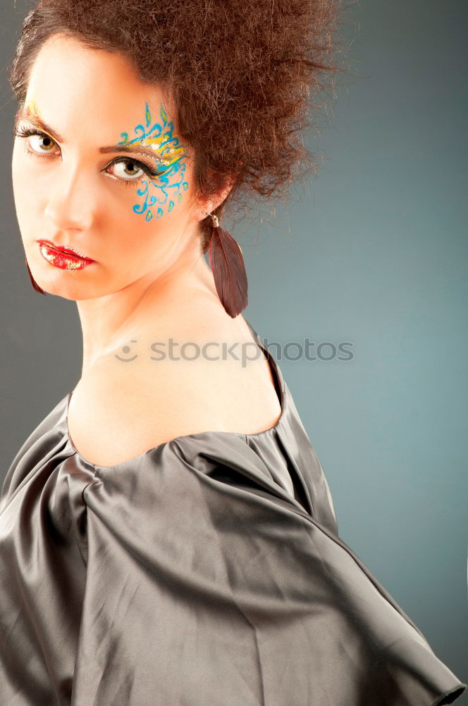 Similar – Image, Stock Photo indian eye Human being