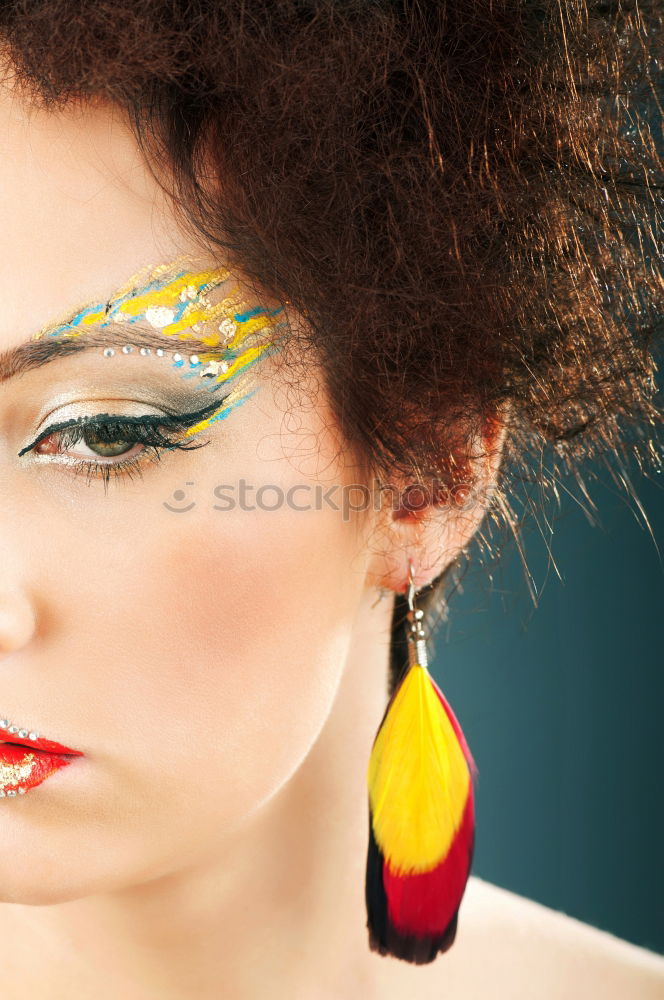 Similar – Image, Stock Photo killing glance Woman