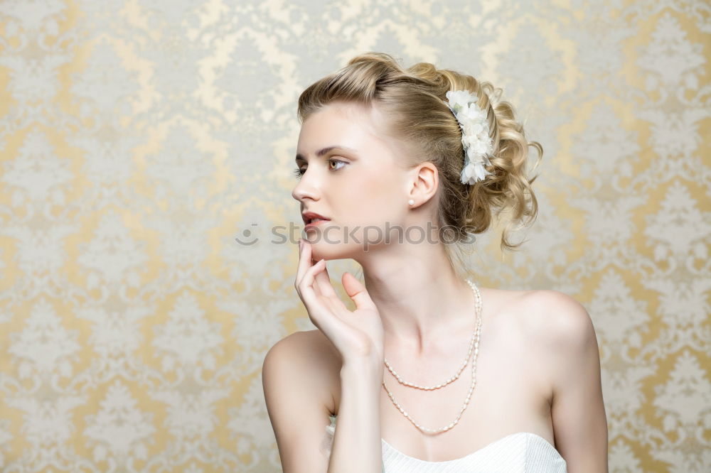 Similar – Image, Stock Photo fashion woman looking up