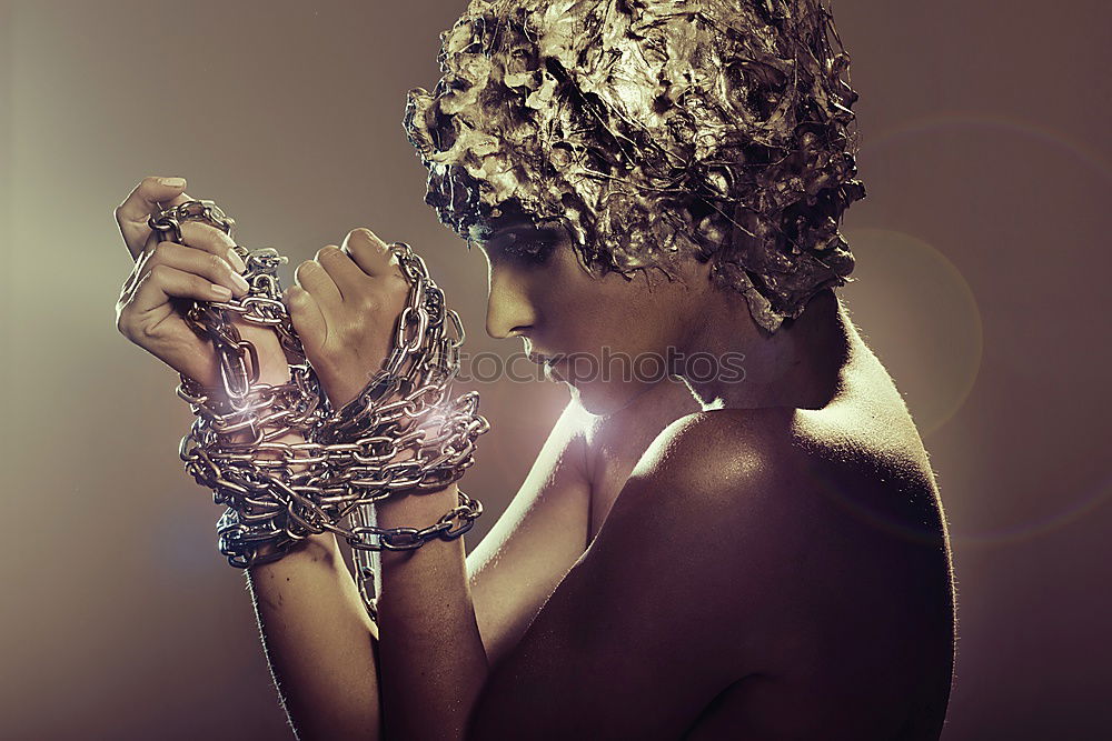 Similar – Image, Stock Photo . Feminine 1 Human being