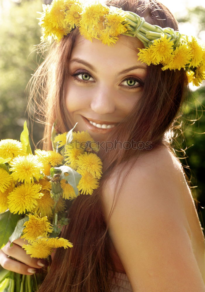 Similar – Image, Stock Photo Beautiful young woman with blue eyes looking at camera