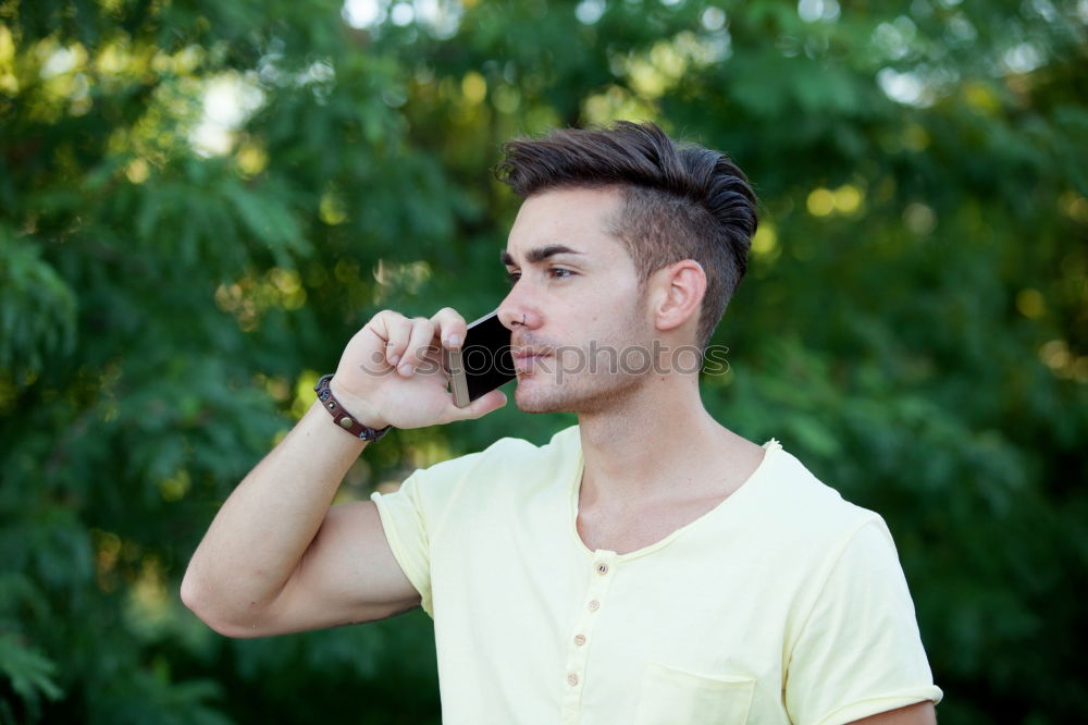 Similar – Image, Stock Photo In thought Human being