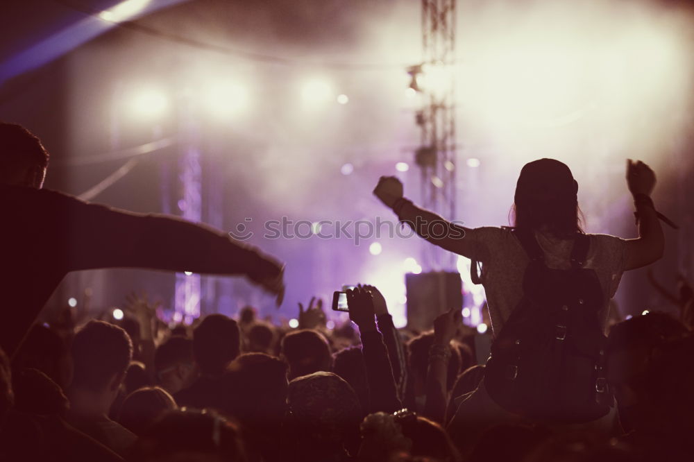 Similar – Picture of a lot of people enjoying night concert