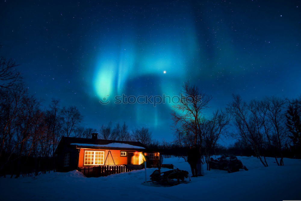 Similar – Image, Stock Photo Tent in winter forest