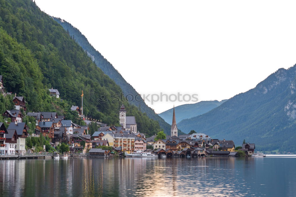 Similar – Hallstatt in autumn