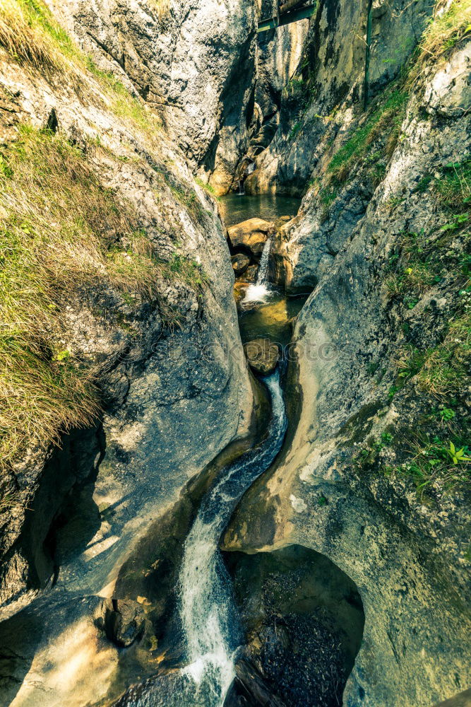 Similar – Natural monument Schößwendklamm 2