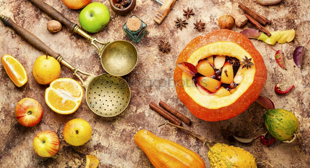 Similar – Image, Stock Photo Autumn harvest pumpkin