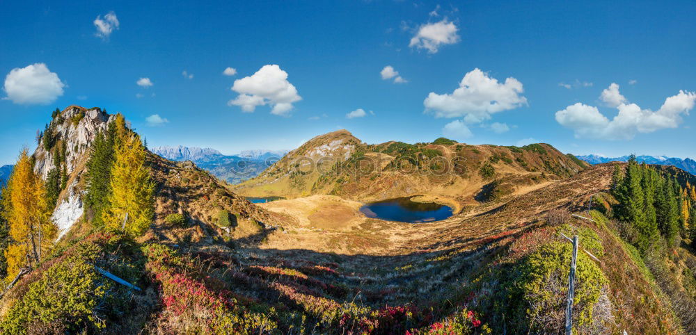 Image, Stock Photo roys peak