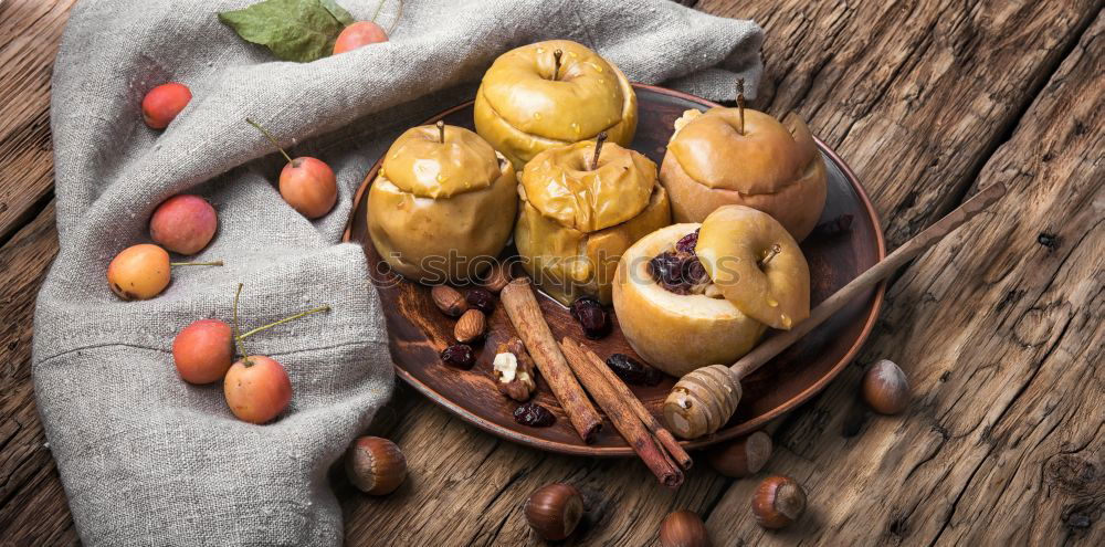 Similar – Image, Stock Photo Fine cheeses with wine, grapes and honey sauce