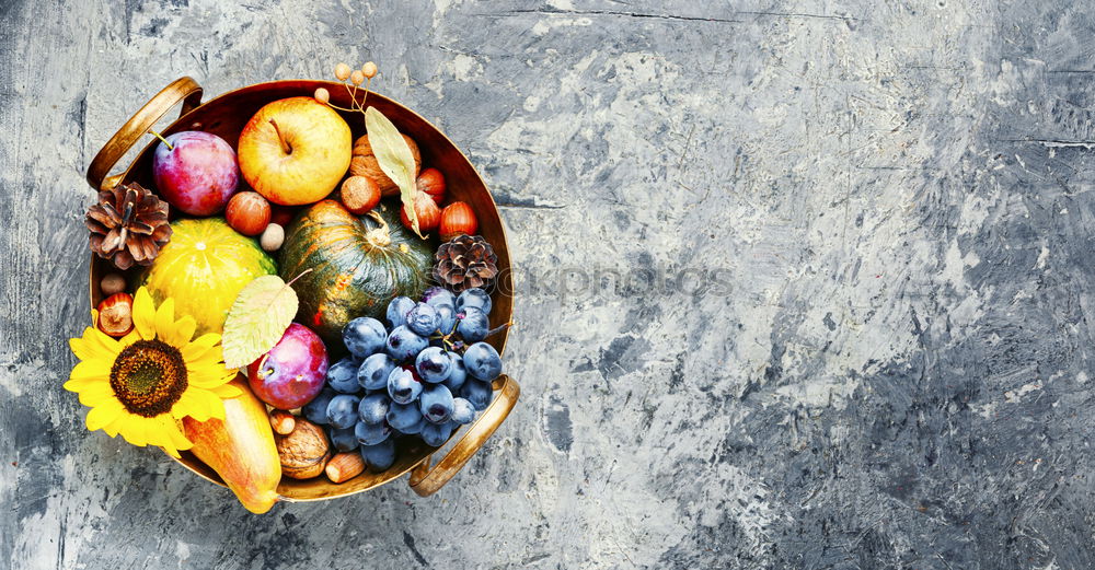 Image, Stock Photo Fresh plums with leaves