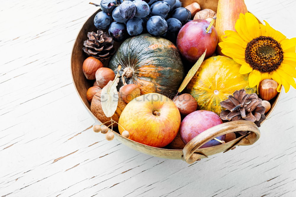 Similar – Image, Stock Photo Red onion in a clay bowl among fresh vegetables and spices