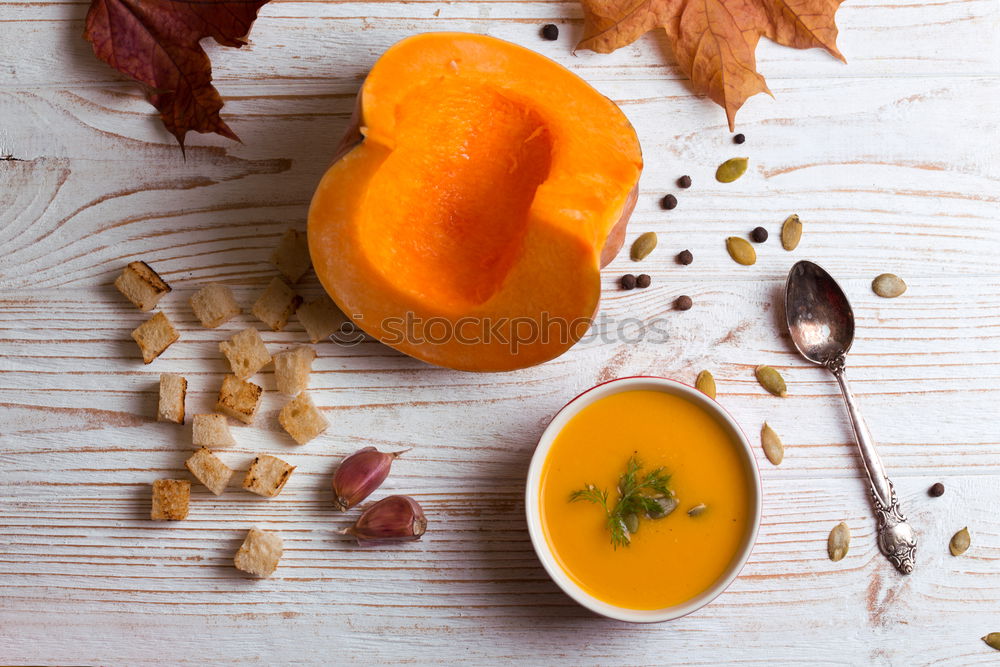 Similar – Fresh carrot juice with pulp among the vegetables