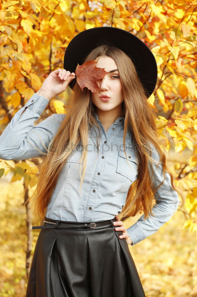Similar – Image, Stock Photo fashion girl Young woman