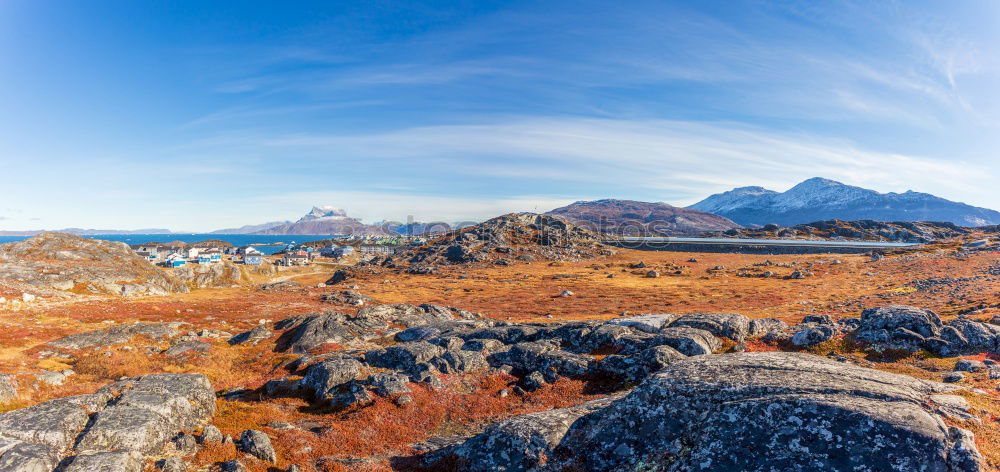 Image, Stock Photo Henningsvær Arctic Ocean
