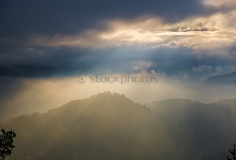 Similar – Image, Stock Photo Autumn day in the Allgäu