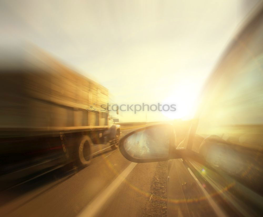 Image, Stock Photo truck Industry Landscape