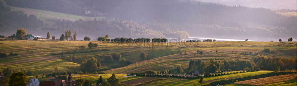 Similar – Image, Stock Photo Beautiful fields, hills of Tuscany, Italy