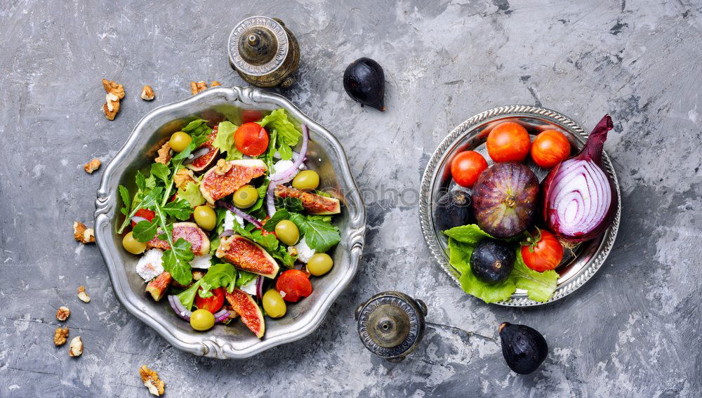 Similar – Image, Stock Photo Dietary salad with figs
