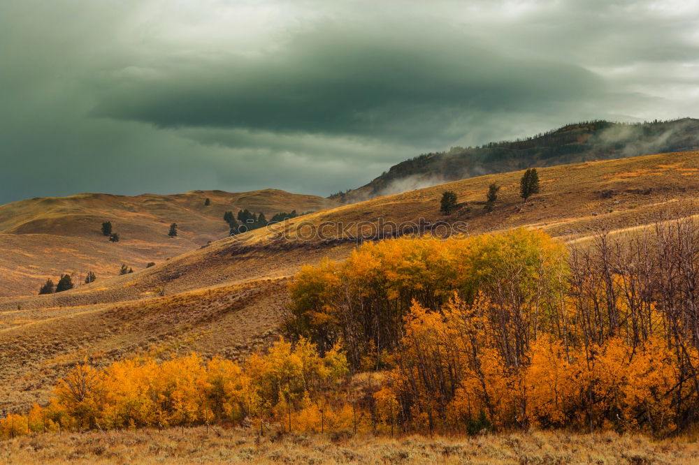 Similar – ghost town Storm clouds