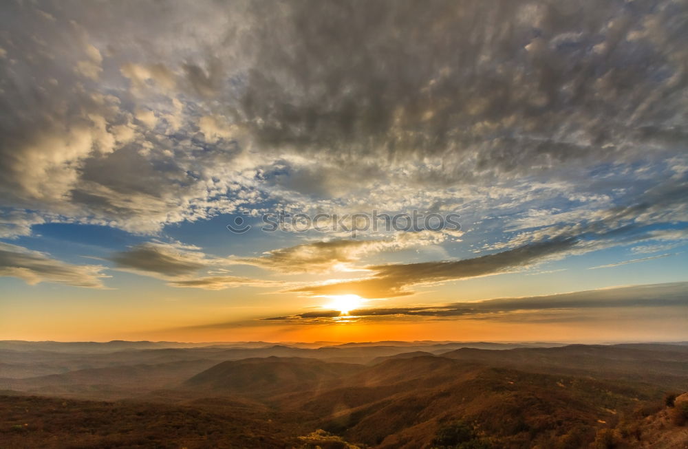 Similar – Evening Sun Oberberg