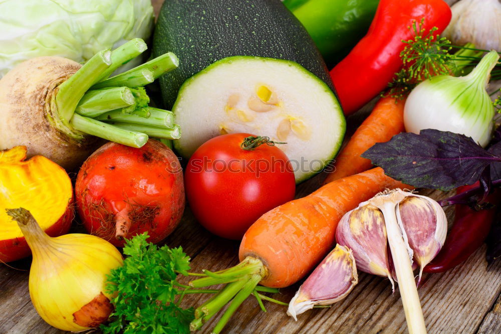 Similar – Cooking ingredients and utensils on table