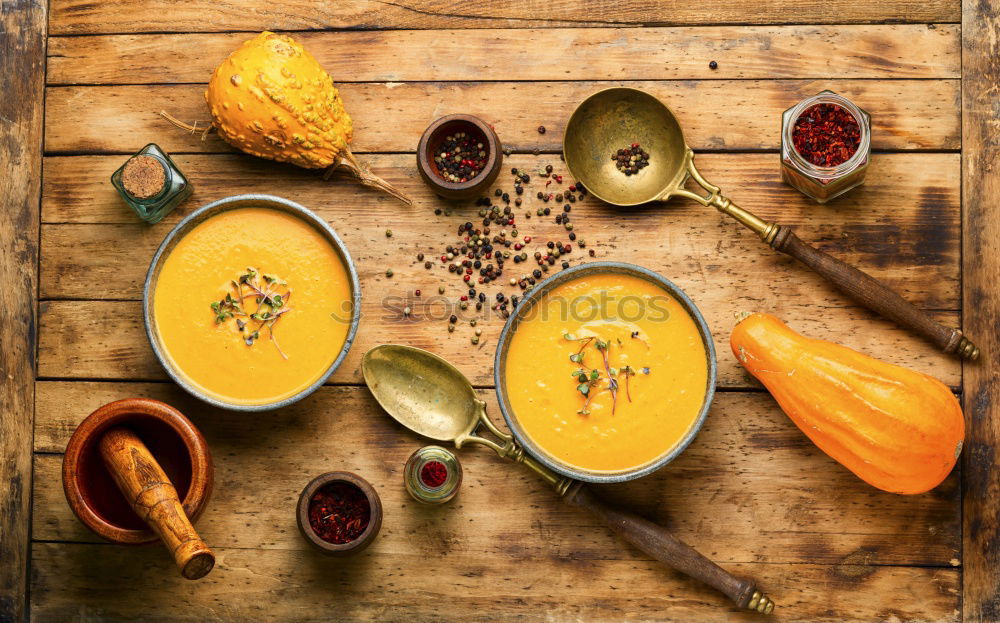 Similar – Image, Stock Photo Autumn harvest pumpkin