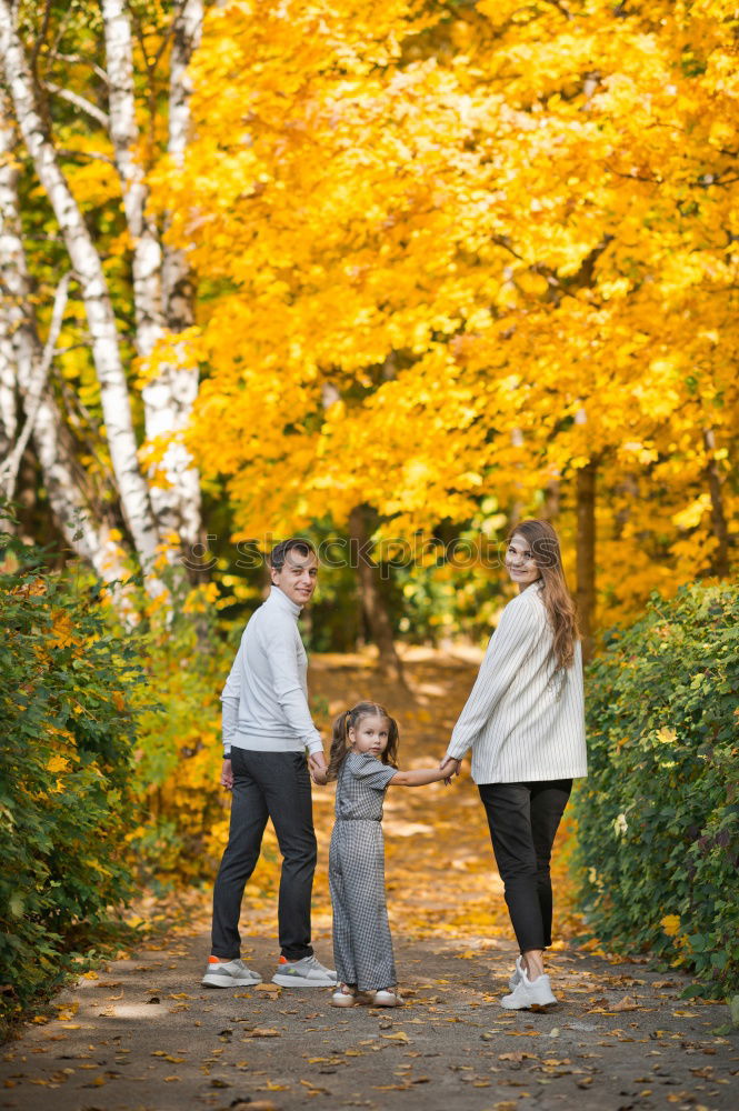 Similar – Image, Stock Photo foliage battle Human being