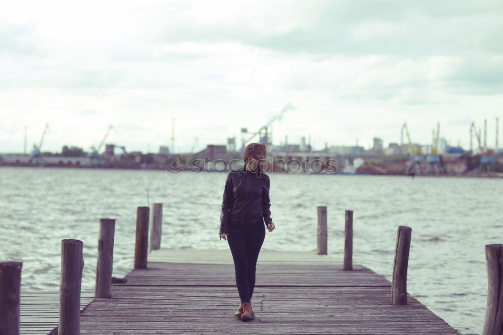 Similar – Image, Stock Photo Girl near Stanley Park in Vancouver, Canada