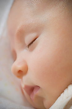 Similar – Image, Stock Photo newborn baby experiencing the world