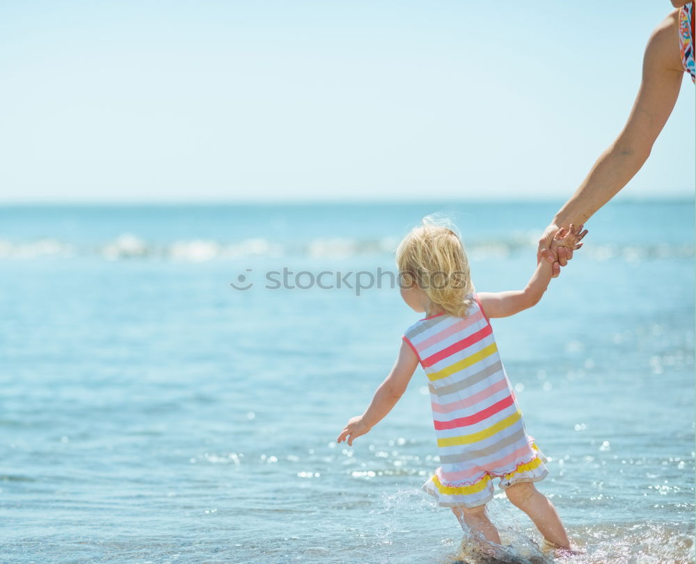 Similar – Image, Stock Photo Mother and daughter Child