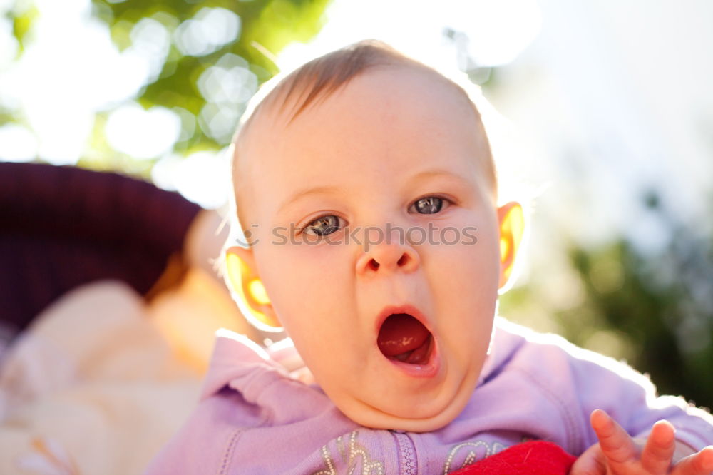 Similar – Image, Stock Photo toooooooor Child Scream