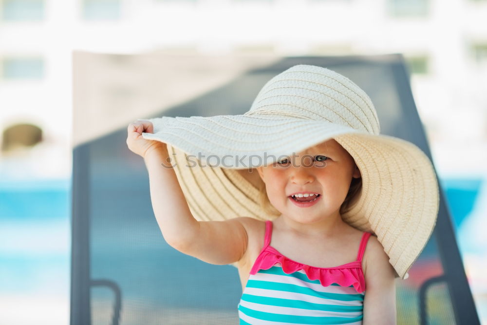 Similar – Image, Stock Photo Fun at the pool