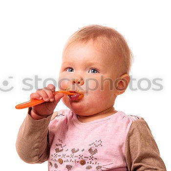 Similar – Image, Stock Photo Hit rate. Baby Puree