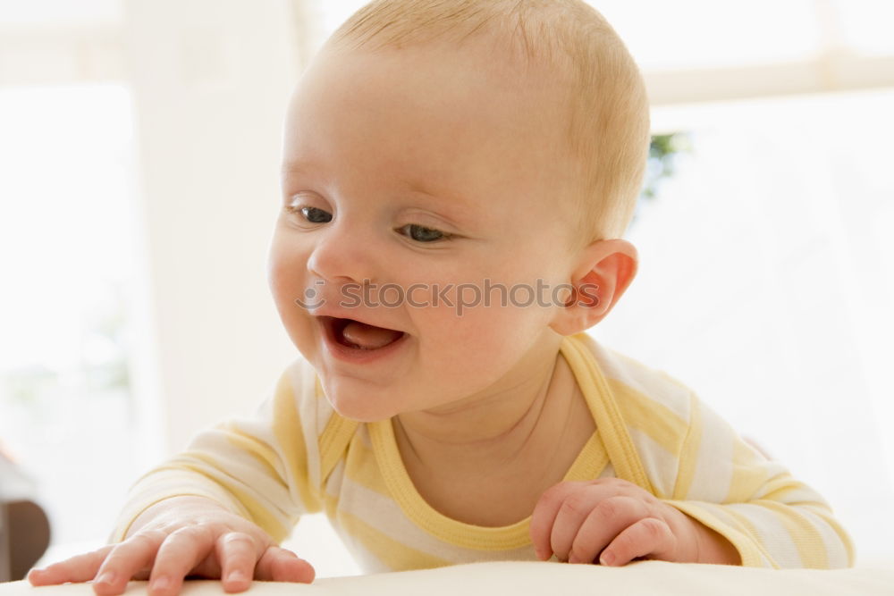 Similar – Image, Stock Photo Baby eats alone. Eating