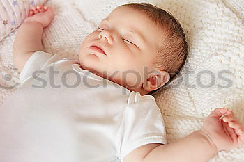 Similar – Newborn baby girl sleeping