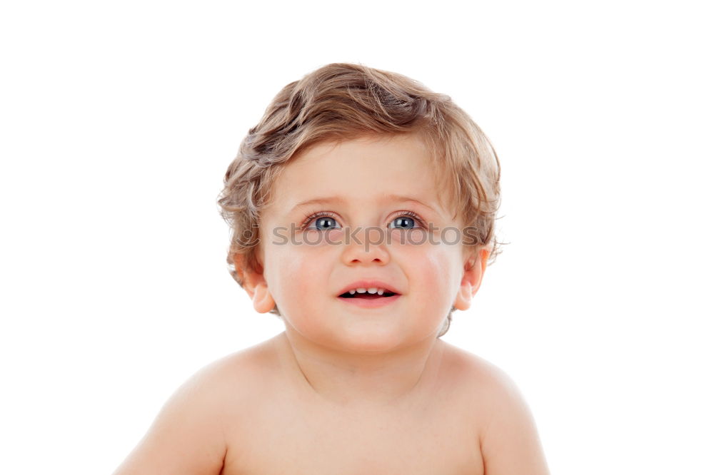 Similar – Image, Stock Photo child Boy (child) Think