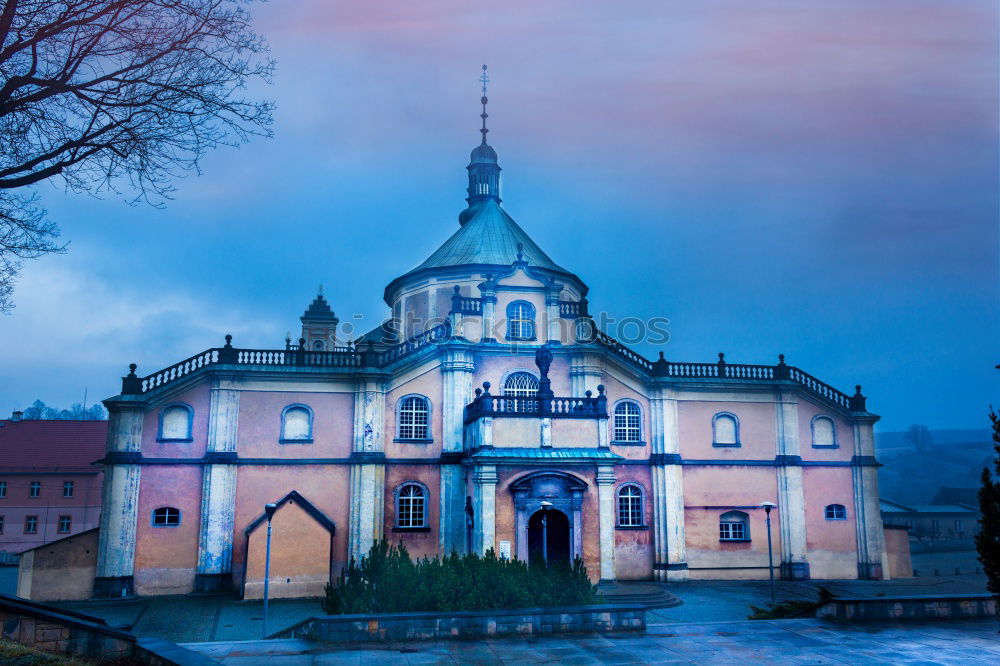 Icelandic church in the little town of Husavik