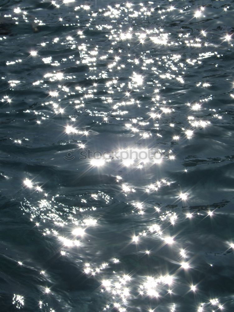 Similar – Image, Stock Photo Sparkling sun glitter on the water surface