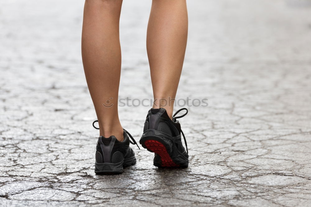 Image, Stock Photo red high heels Elegant