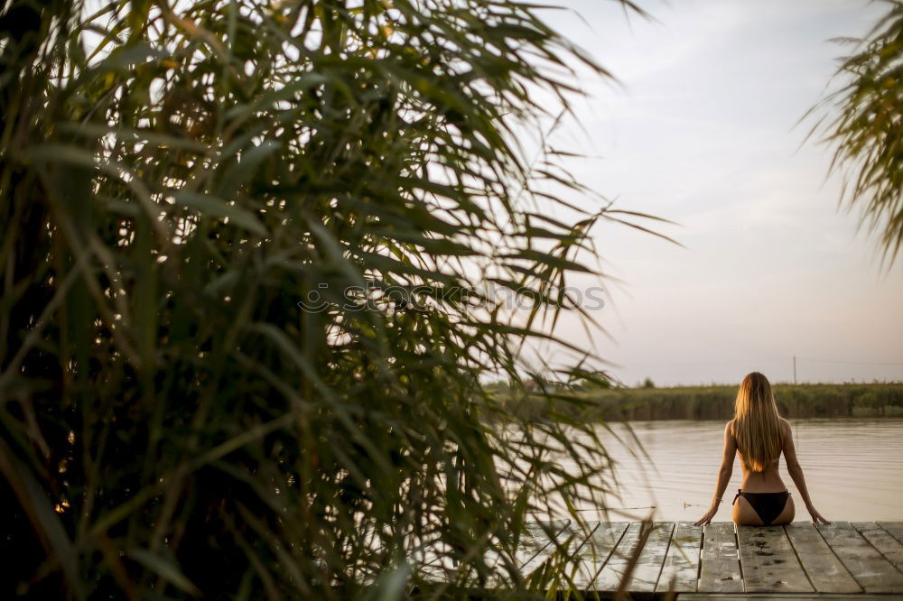 Image, Stock Photo Shadow Beauty Lake