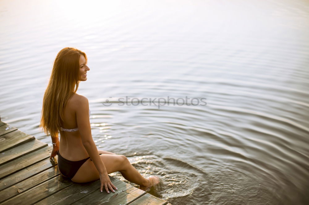 Similar – Foto Bild Wasserspiel Frau Mensch