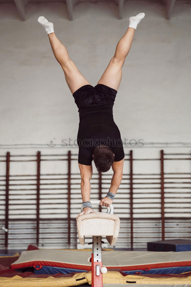 Similar – one second Handstand