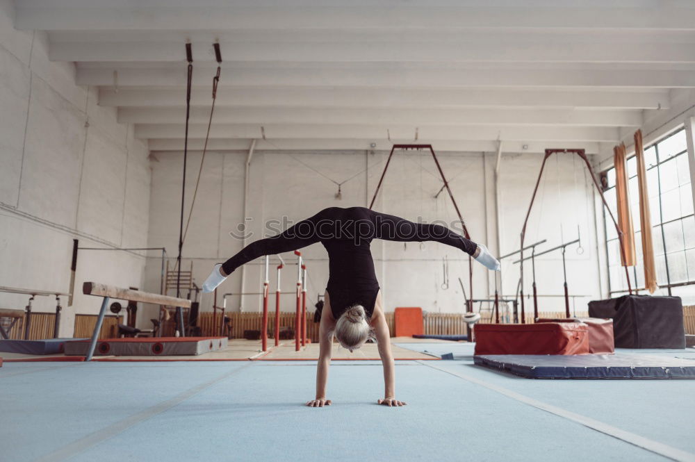 Similar – one second Handstand