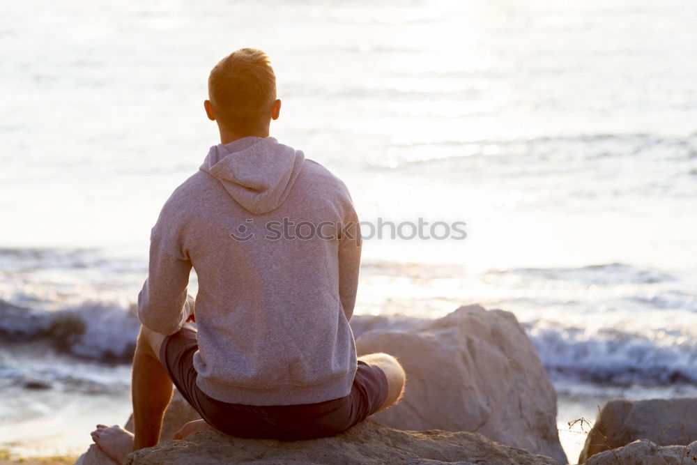 Similar – Portrait Stone Beach