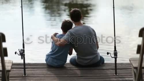 Similar – Image, Stock Photo Twin brothers Lifestyle
