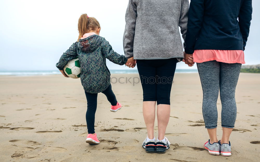 Similar – Image, Stock Photo beach walk Human being