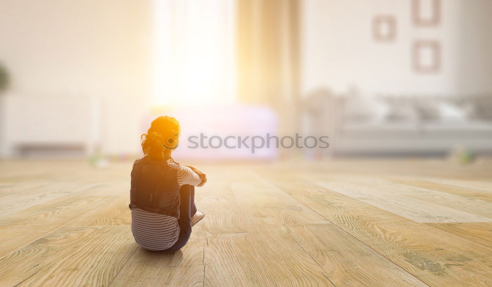 Similar – Image, Stock Photo My home is my castle. Slipper hero calls it a day.